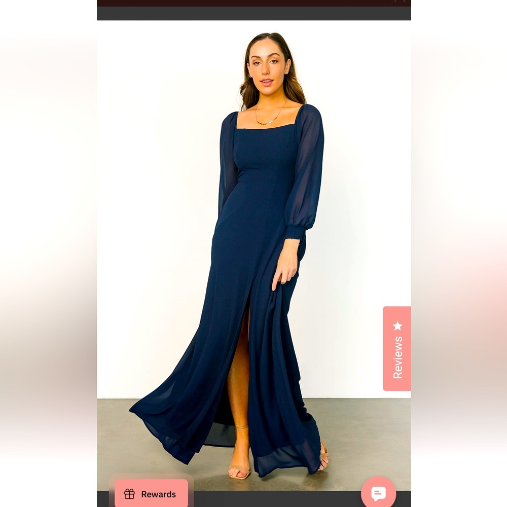 Baltic Born Giselle Maxi Dress (Navy)